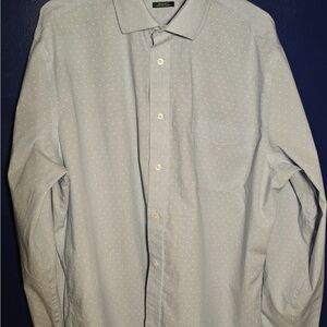 Lauren Ralph Lauren Regular Fit Light Blue Casual Dressy Button Down Shirt